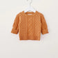 OSCAR CHUNKY KNIT SWEATER