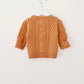 OSCAR CHUNKY KNIT SWEATER