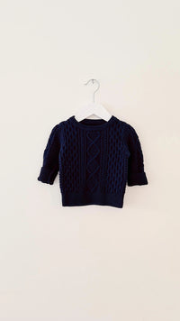 OSCAR CHUNKY KNIT SWEATER