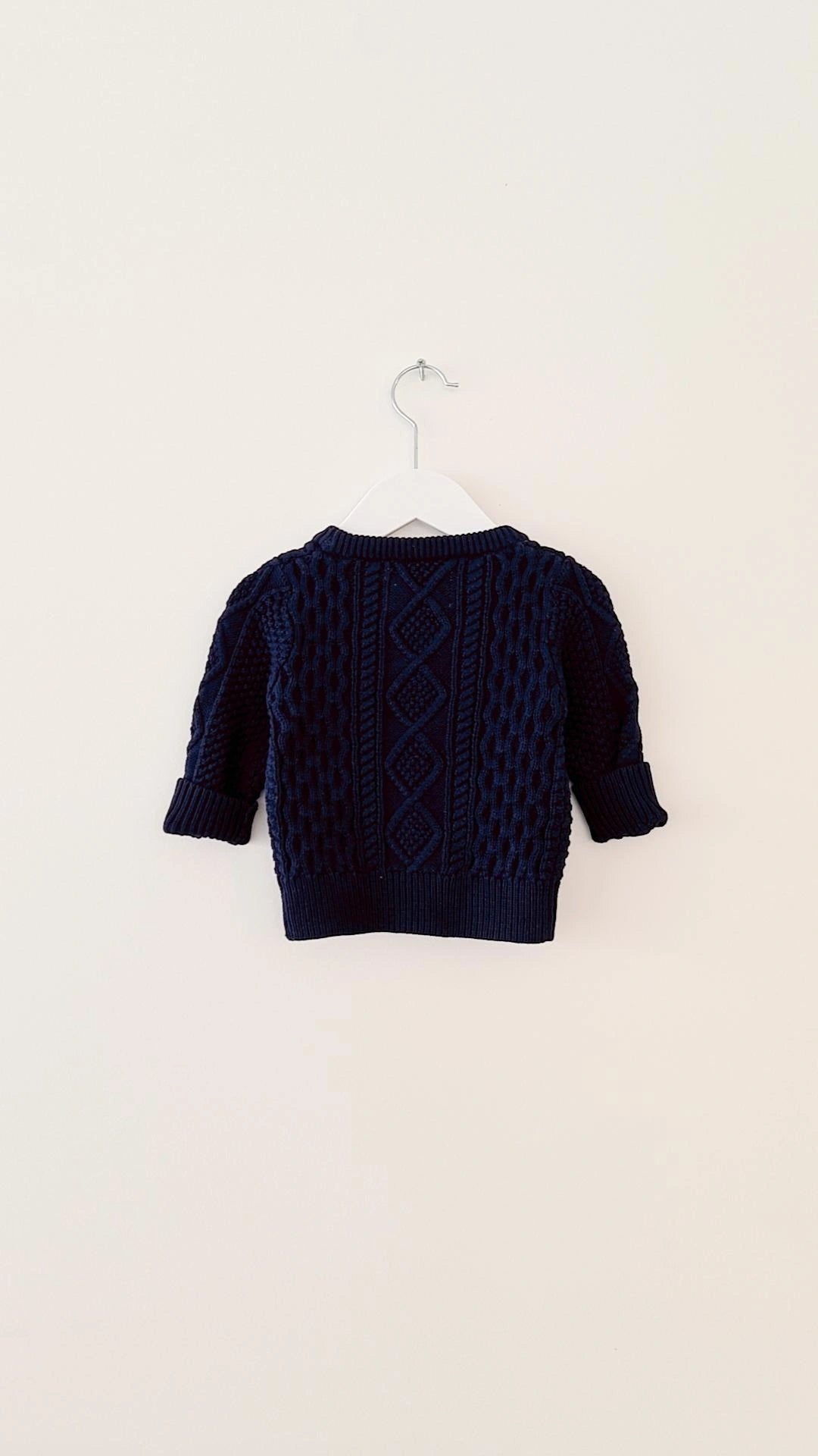 OSCAR CHUNKY KNIT SWEATER