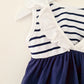 LAGO STRIPE DRESS