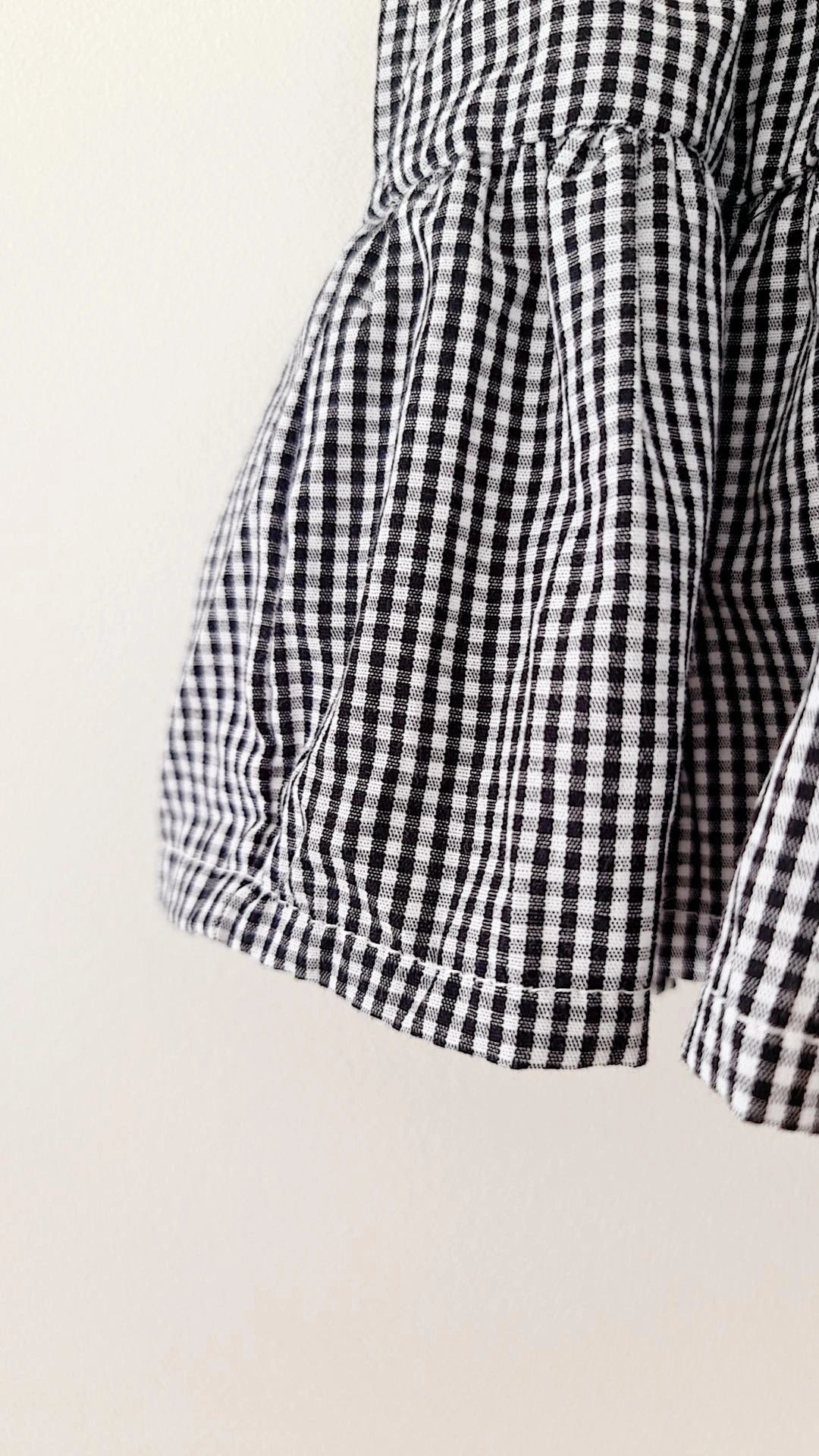 MORE AMORE GINGHAM DRESS