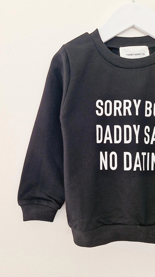 No Dating Sweater Set 