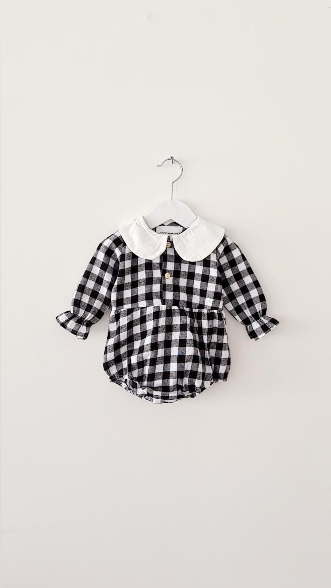 PALERMO CHECK ROMPER