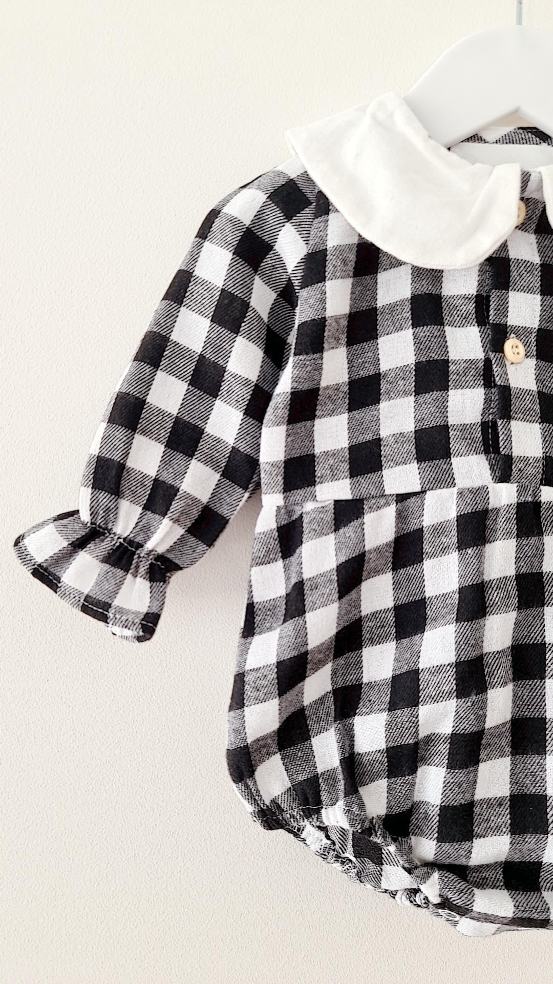 PALERMO CHECK ROMPER