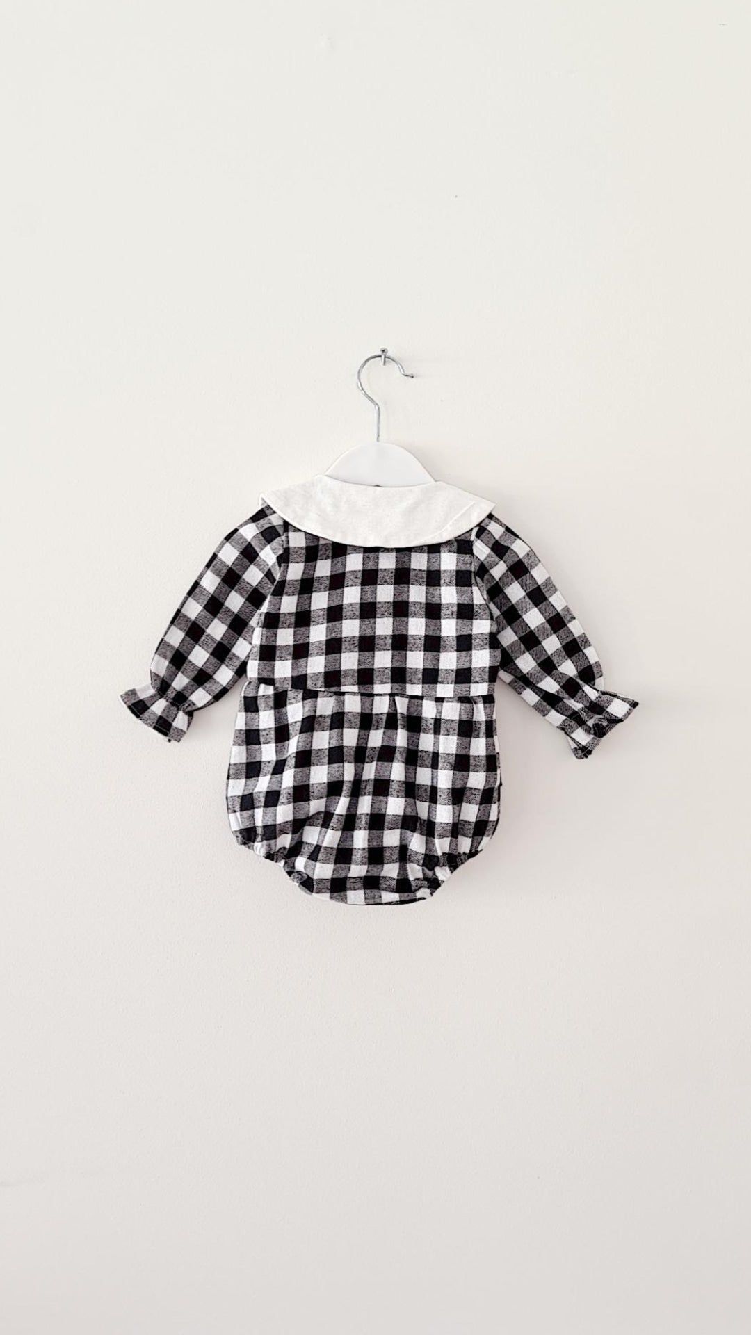 PALERMO CHECK ROMPER