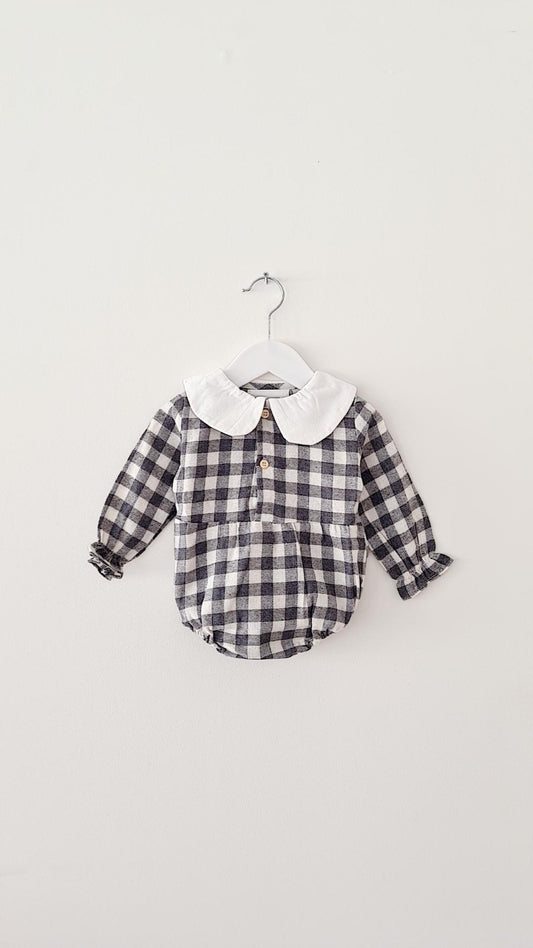 PALERMO CHECK ROMPER