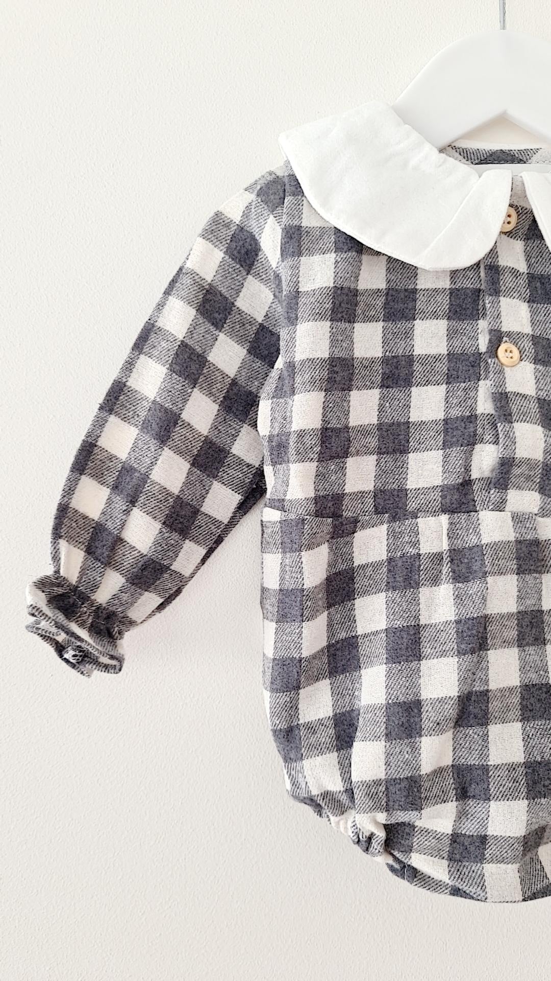 PALERMO CHECK ROMPER