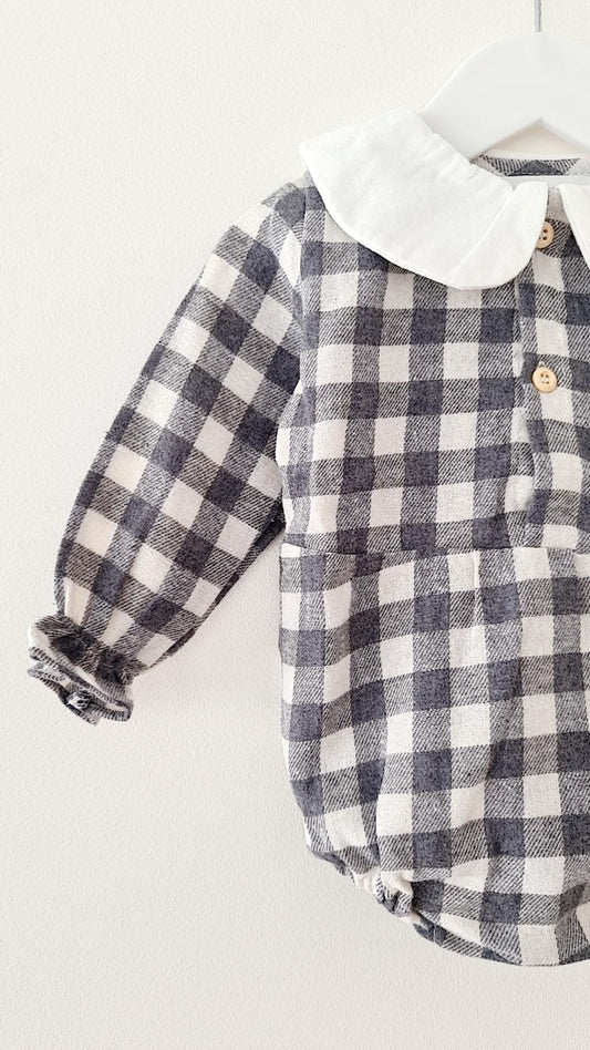 PALERMO CHECK ROMPER