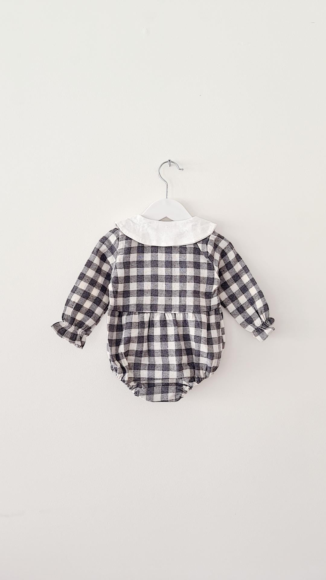 PALERMO CHECK ROMPER