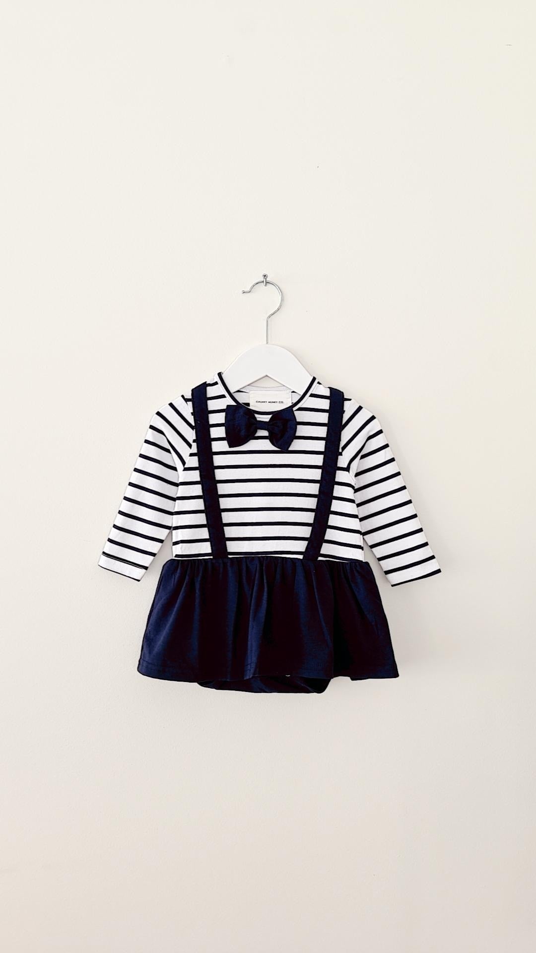 GISELLE STRIPE ROMPER