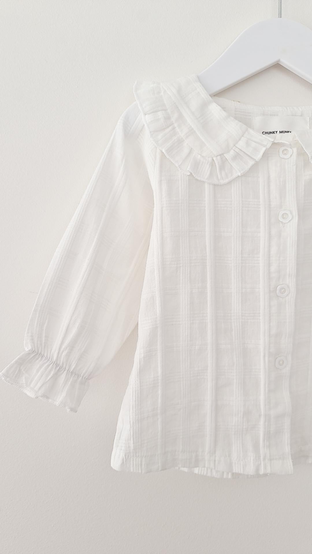 MIFFY RUFFLE BLOUSE