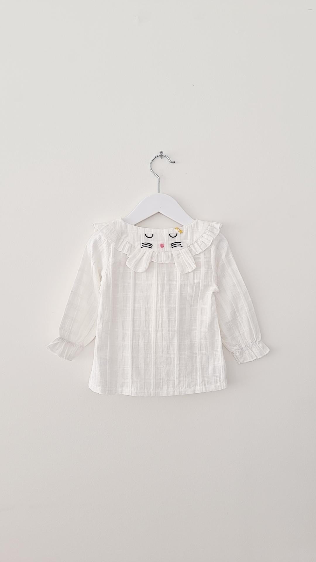 MIFFY RUFFLE BLOUSE