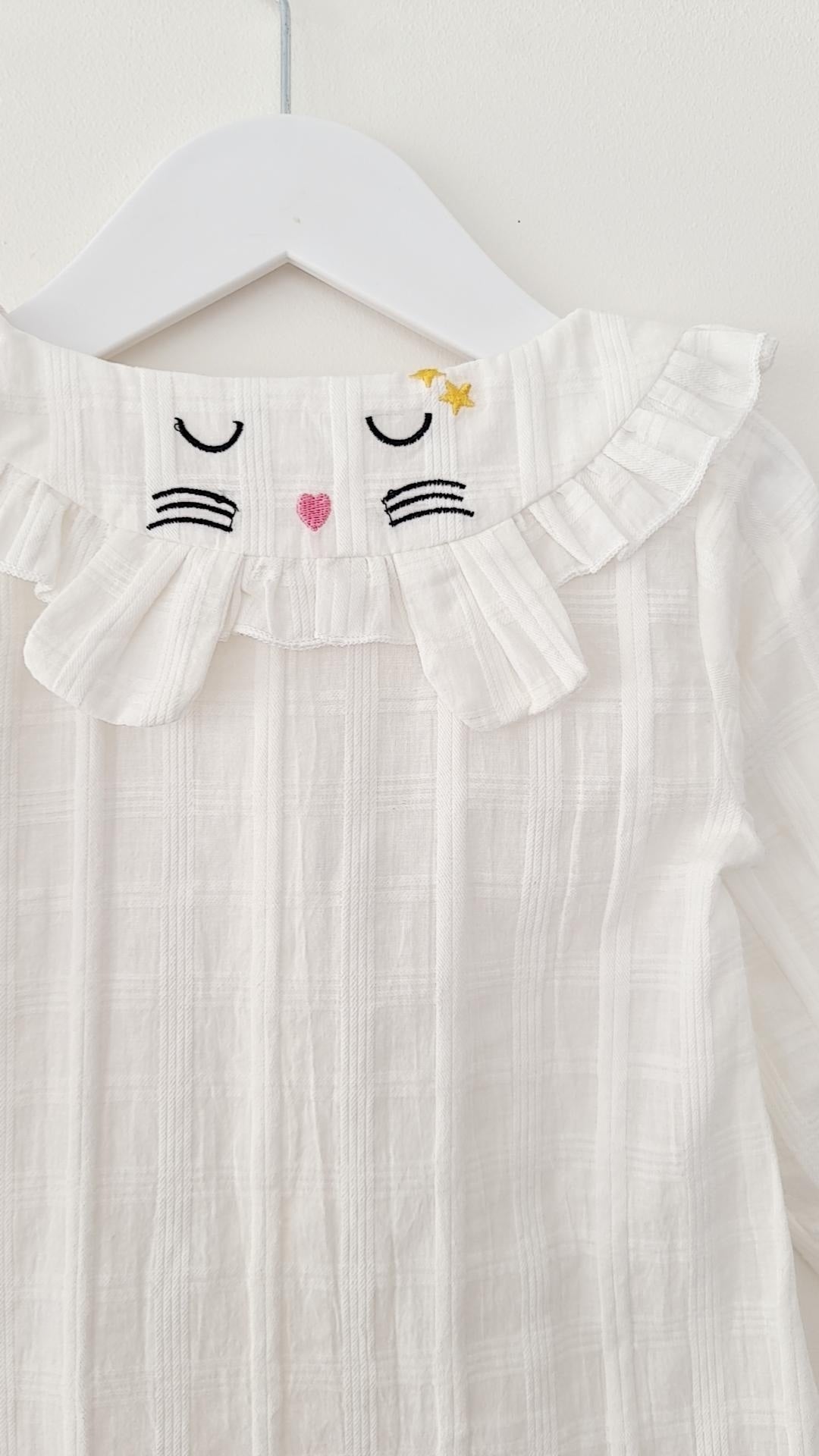 MIFFY RUFFLE BLOUSE