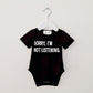 NOT LISTENING ROMPER
