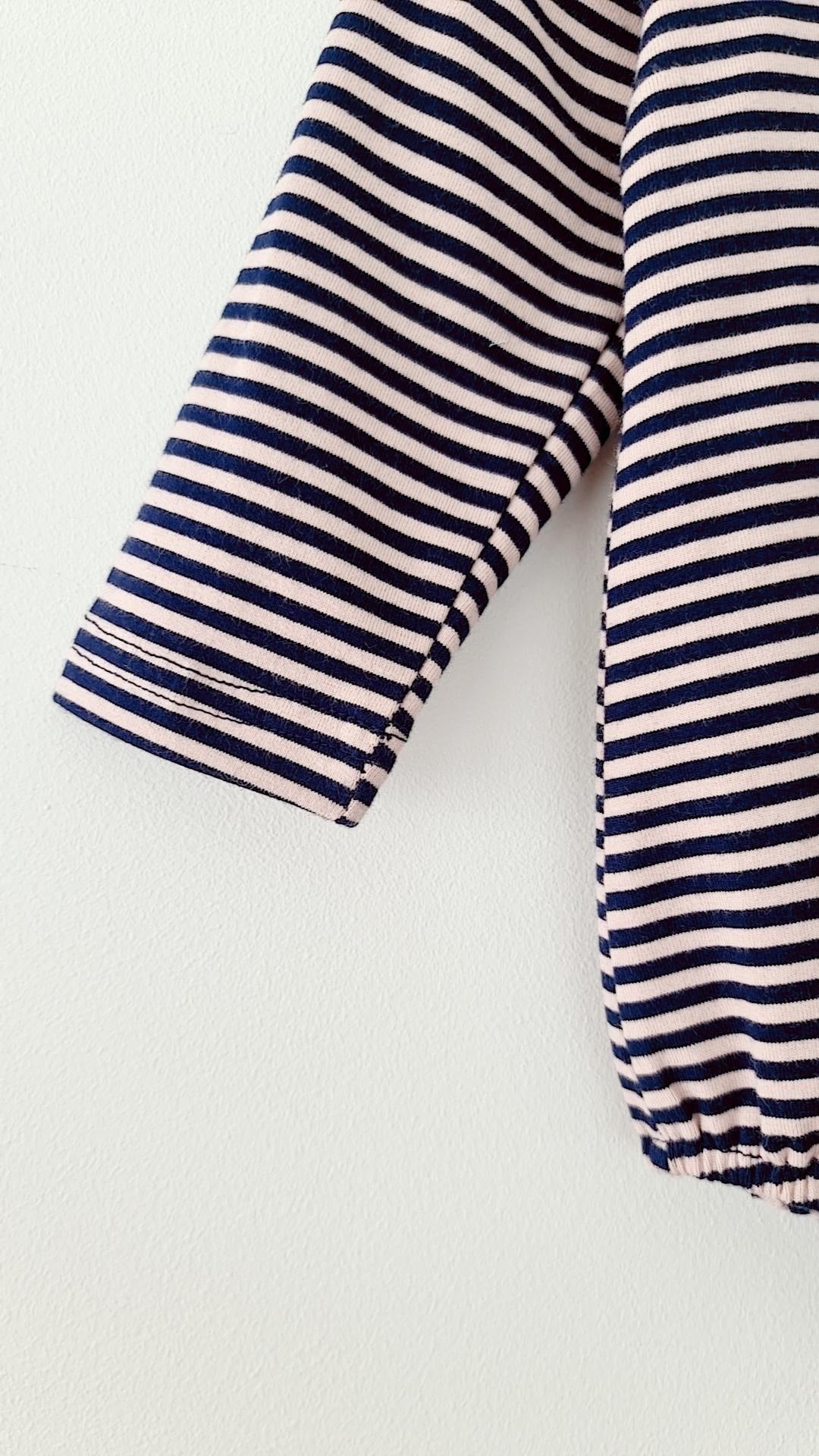 PARIS STRIPE ROMPER