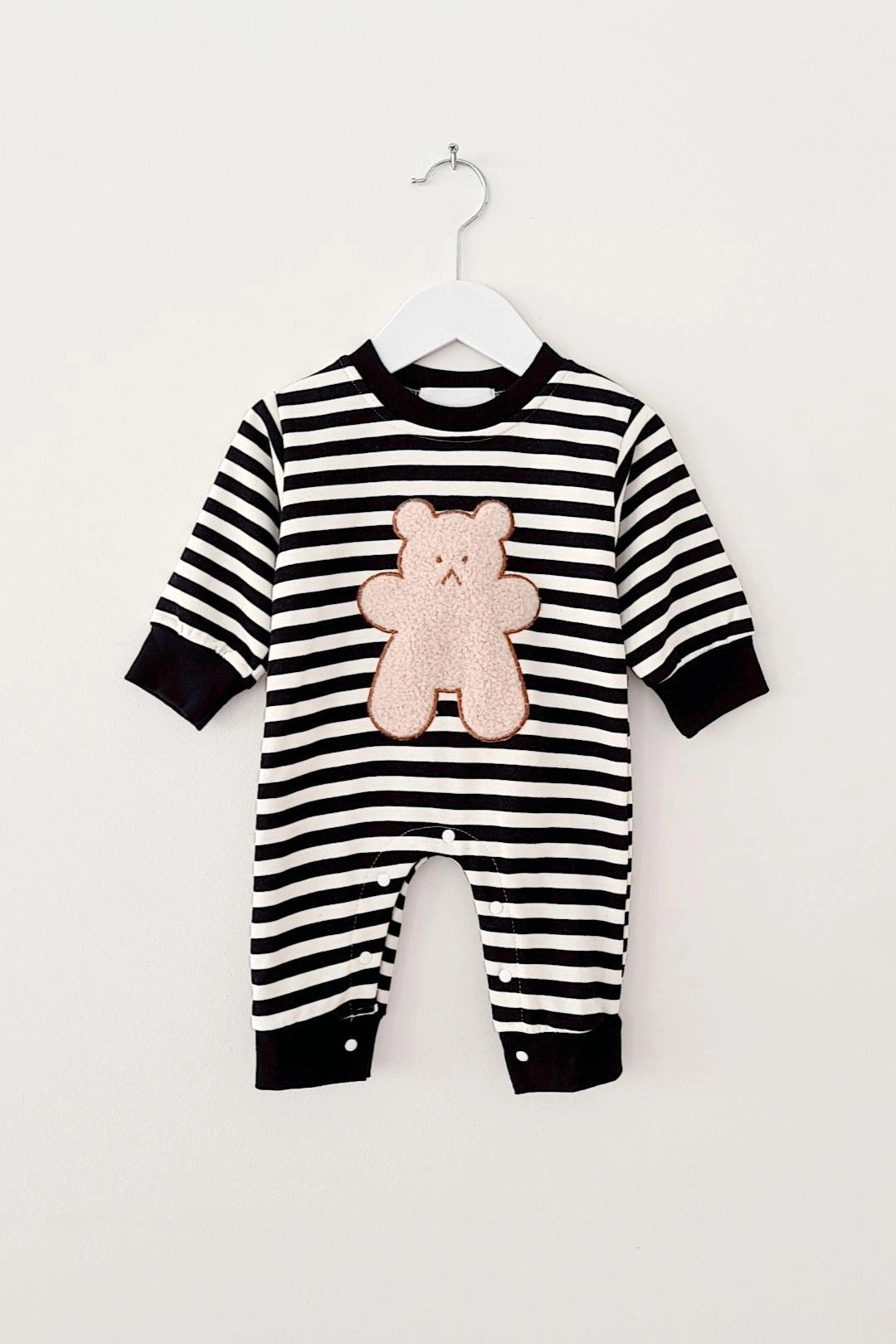 BOUCLÉ BEAR ONESIE