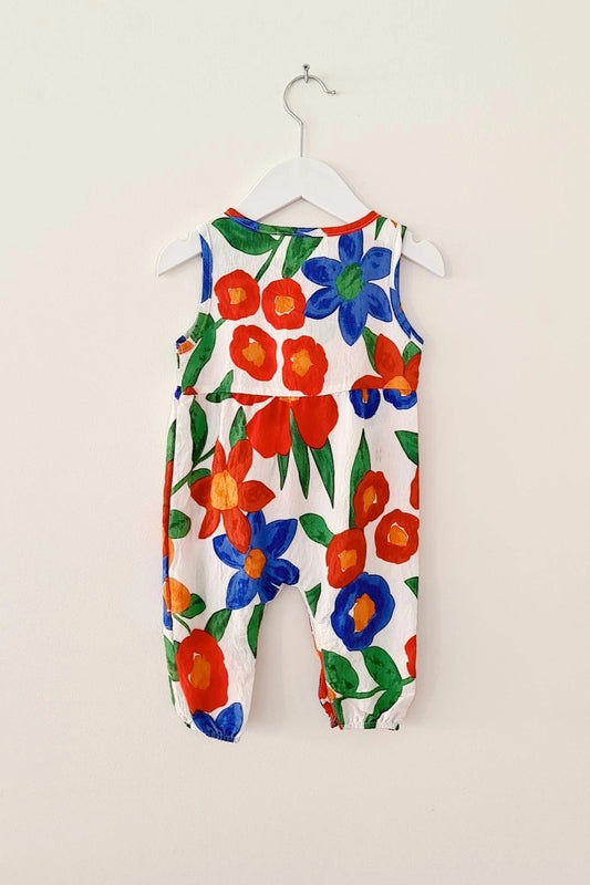 PICASSO FLORAL JUMPSUIT