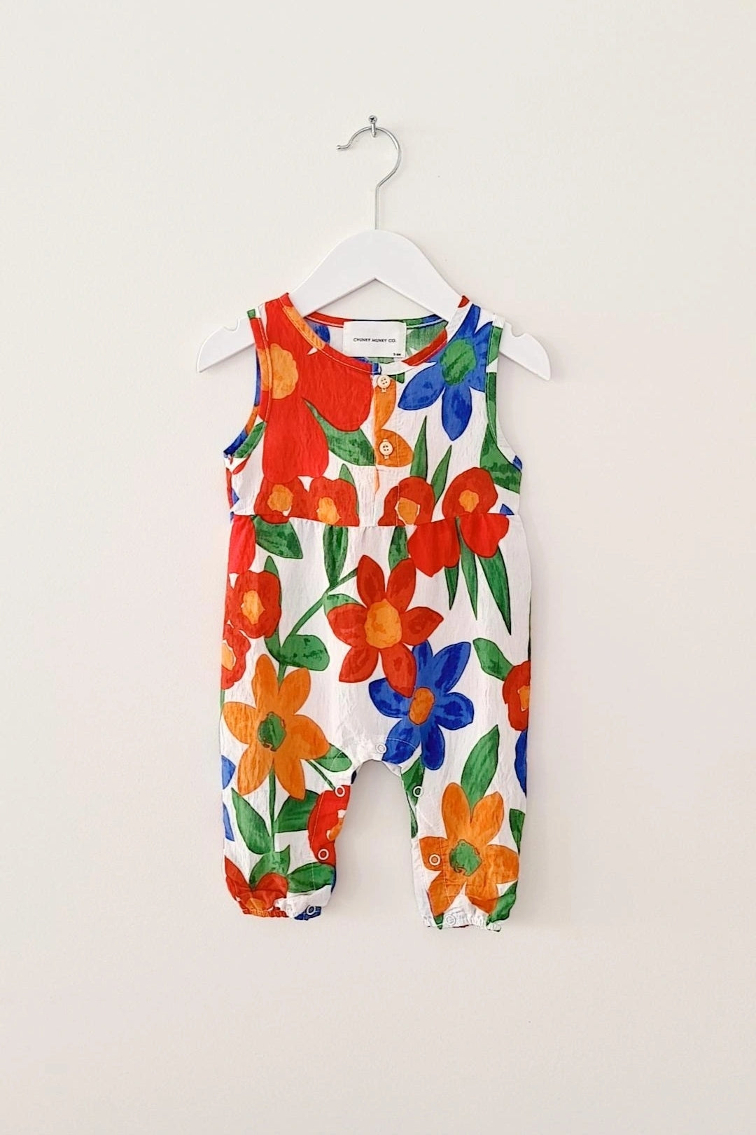 PICASSO FLORAL JUMPSUIT