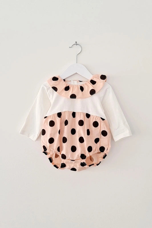 Harlow Dot Romper Set 