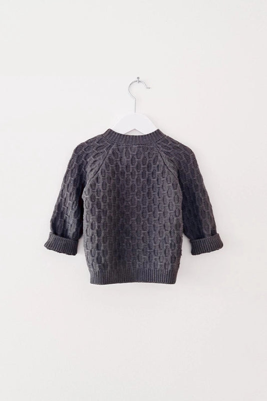 Plain Knit Cardigan
