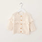VERONA RUFFLE KNIT CARDIGAN