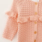 VERONA RUFFLE KNIT CARDIGAN