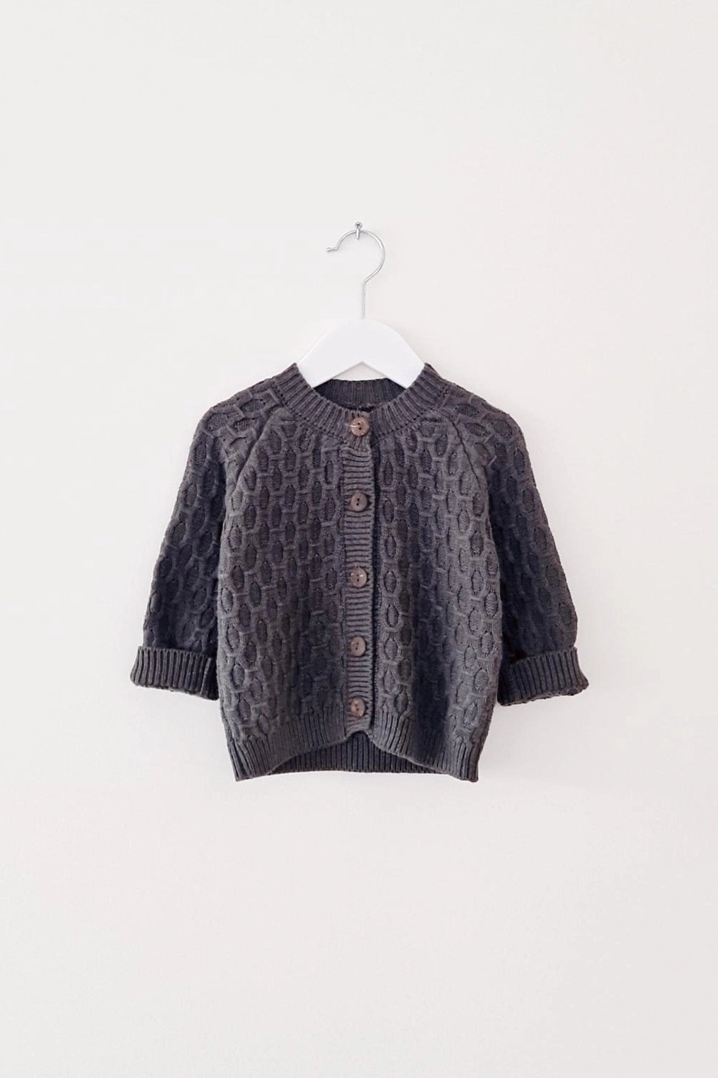 Plain Knit Cardigan